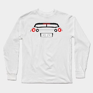 GTR R35 Rear Long Sleeve T-Shirt